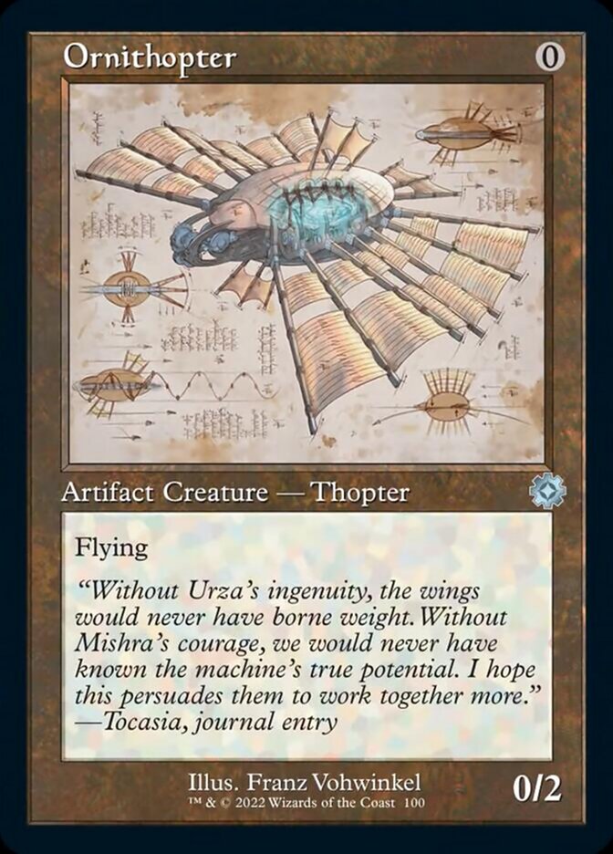 Ornithopter (Retro Schematic) [The Brothers' War Retro Artifacts] | Gamers Paradise