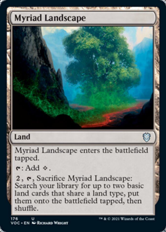 Myriad Landscape [Innistrad: Crimson Vow Commander] | Gamers Paradise