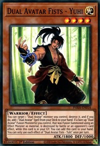 Dual Avatar Fists - Yuhi [PHRA-EN014] Super Rare | Gamers Paradise