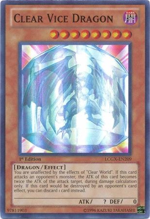 Clear Vice Dragon [LCGX-EN209] Super Rare | Gamers Paradise