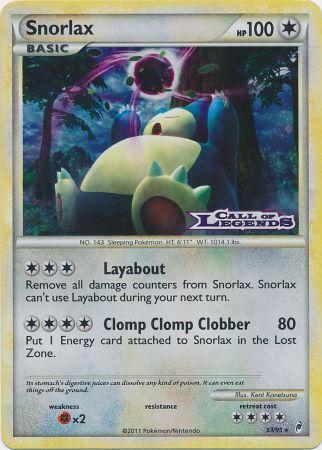 Snorlax (33/95) (Prerelease Promo) [Nintendo: Black Star Promos] | Gamers Paradise