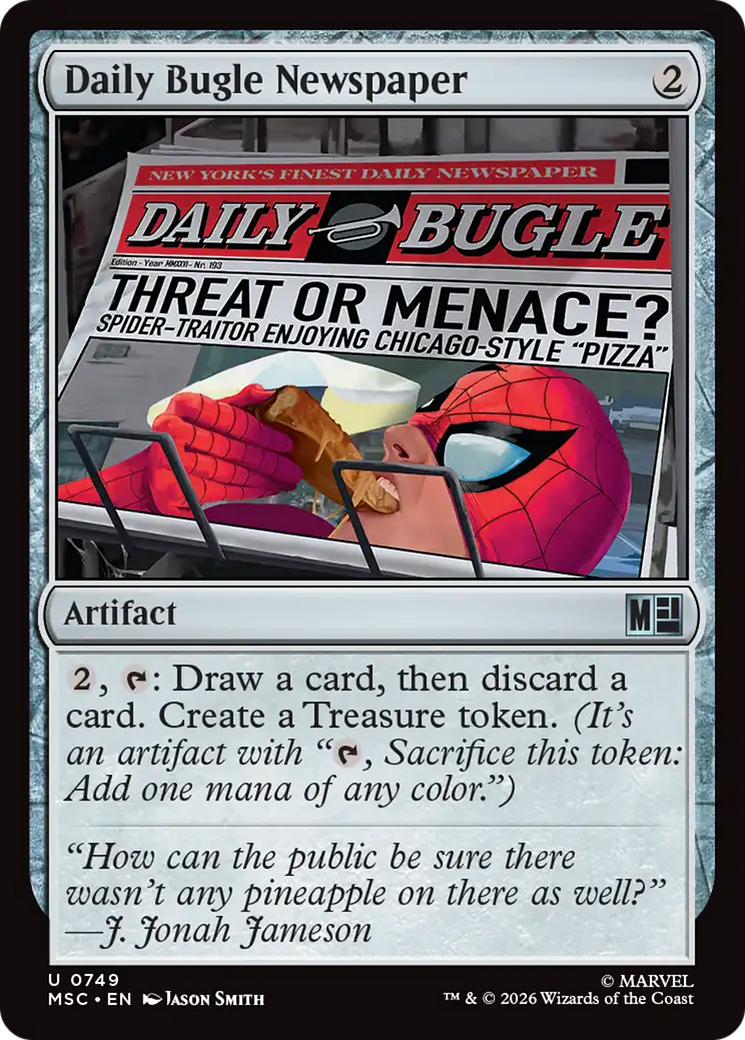 Daily Bugle Newspaper [Marvel Super Heroes Commander] | Gamers Paradise