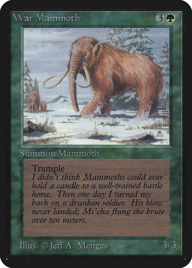 War Mammoth [Alpha Edition] | Gamers Paradise