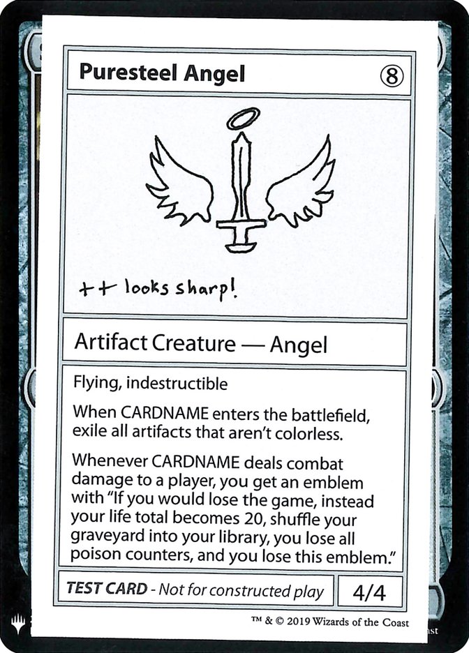 Puresteel Angel [Mystery Booster Playtest Cards] | Gamers Paradise