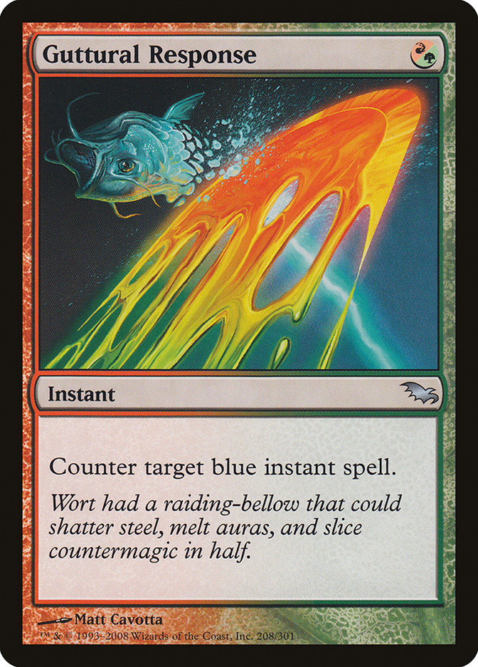 Guttural Response [Shadowmoor] | Gamers Paradise