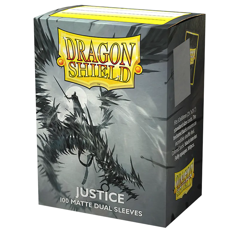 Dragon Shield: Standard 100ct Art Sleeves - Justice (Dual Matte) | Gamers Paradise