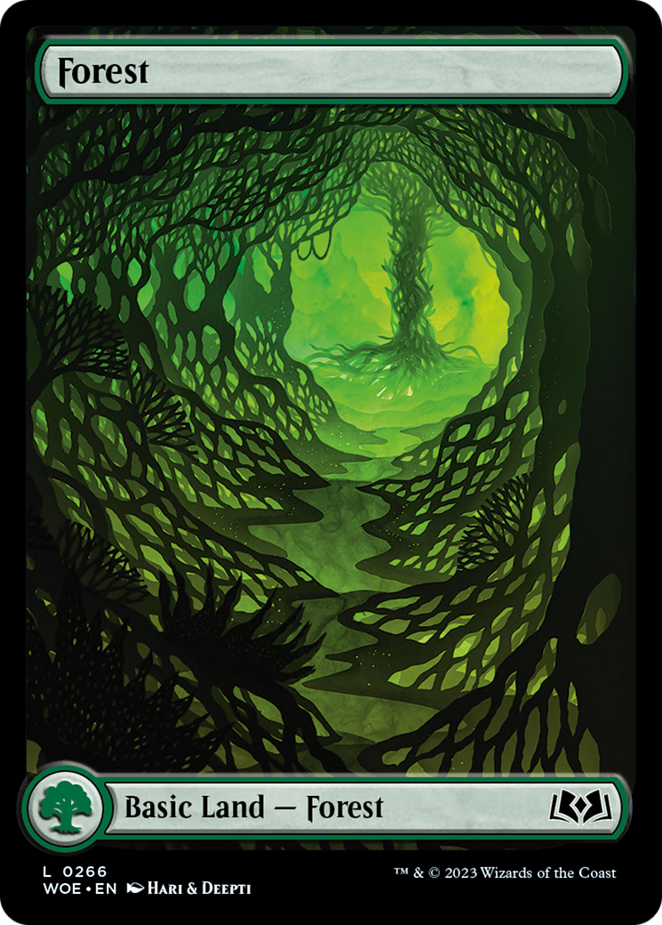 Forest (266) (Full-Art) [Wilds of Eldraine] | Gamers Paradise