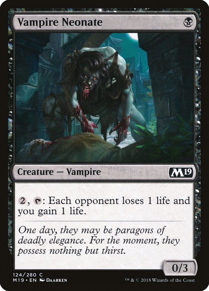 Vampire Neonate [Core Set 2019] | Gamers Paradise