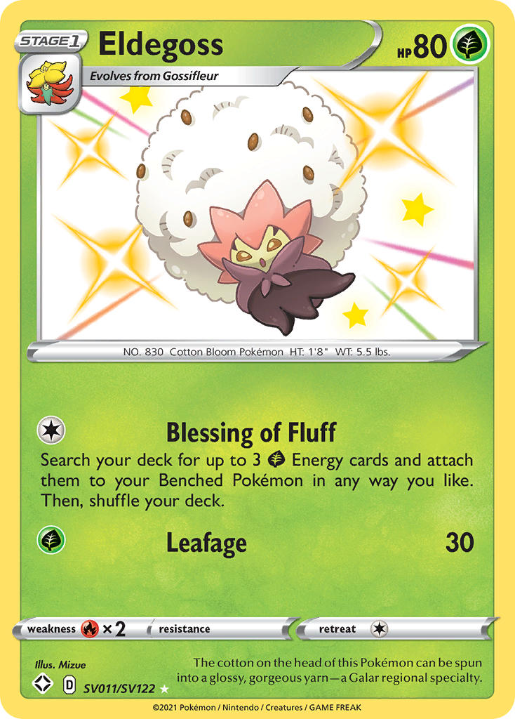 Eldegoss (SV011/SV122) [Sword & Shield: Shining Fates] | Gamers Paradise