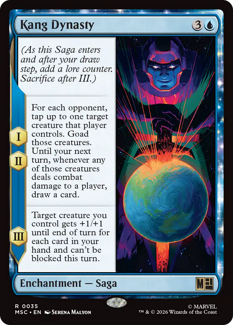 Kang Dynasty (Surge Foil) [Marvel Super Heroes Commander] | Gamers Paradise