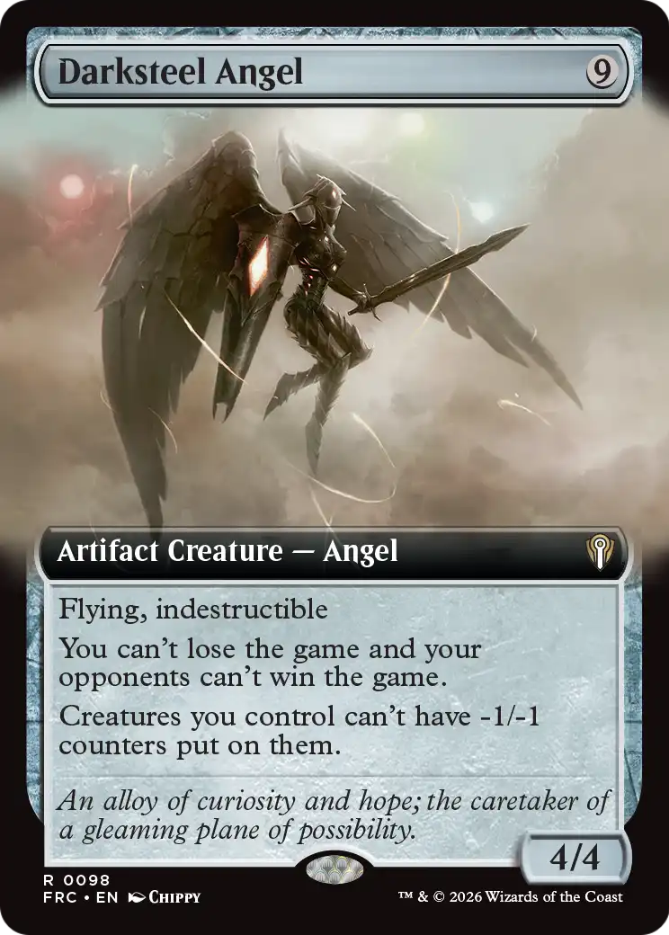 Darksteel Angel (Extended Art) [Star Trek Commander] | Gamers Paradise