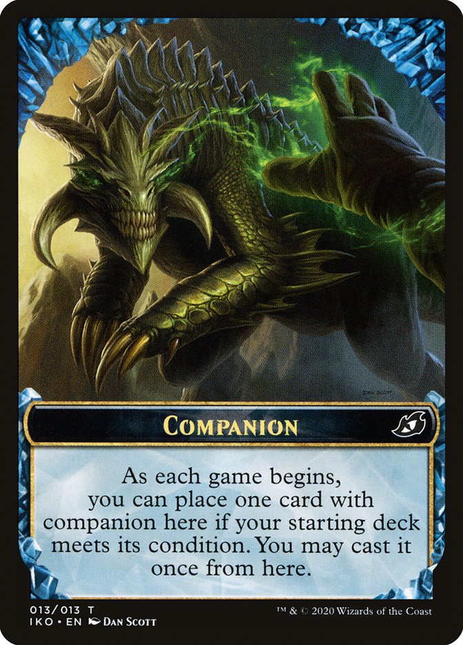 Companion [Ikoria: Lair of Behemoths Tokens] | Gamers Paradise