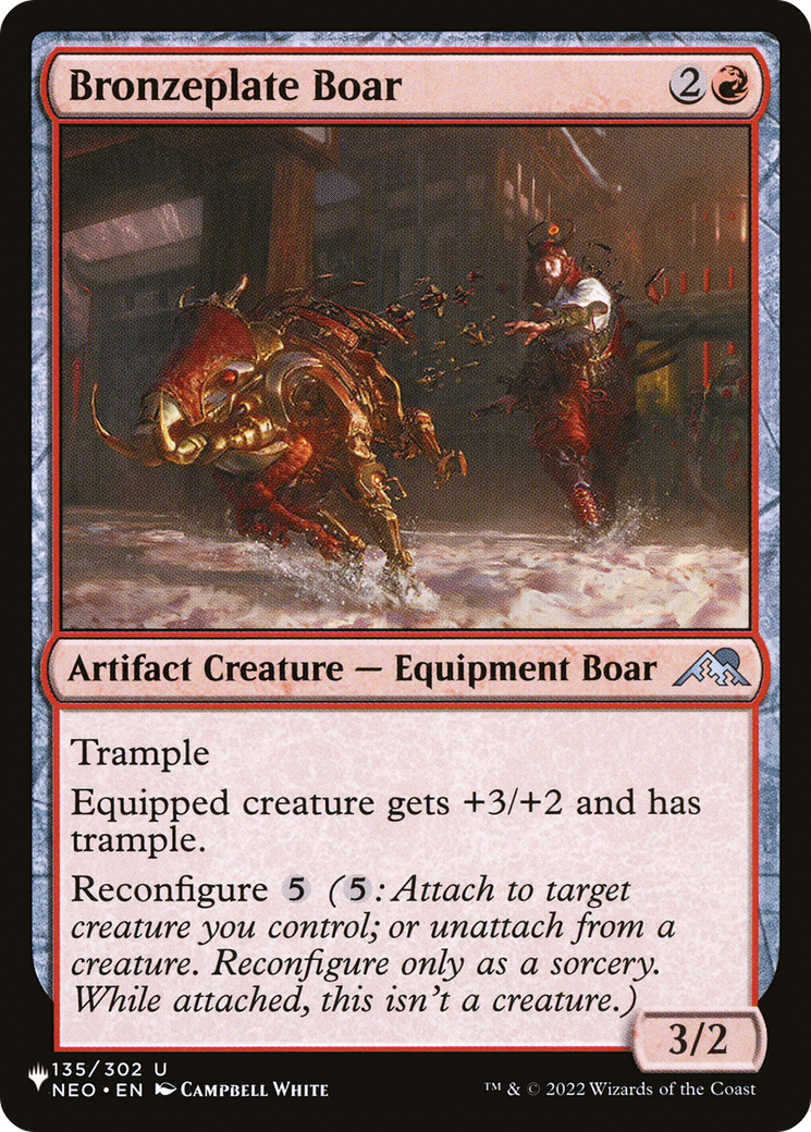 Bronzeplate Boar [The List Reprints] | Gamers Paradise