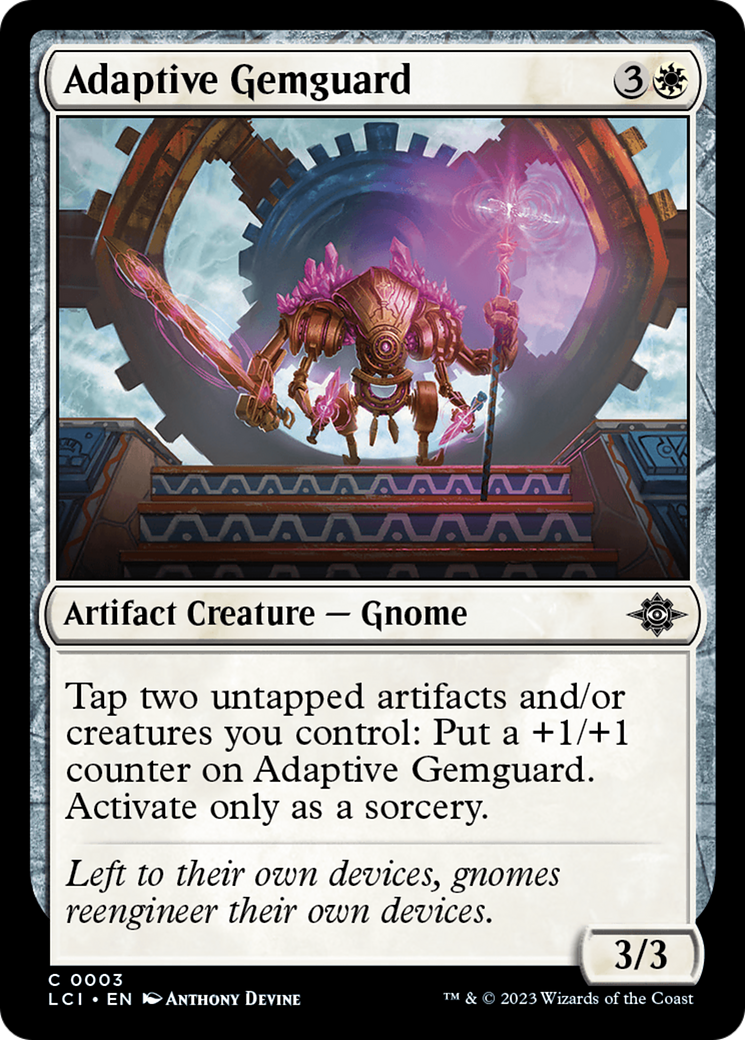 Adaptive Gemguard [The Lost Caverns of Ixalan] | Gamers Paradise