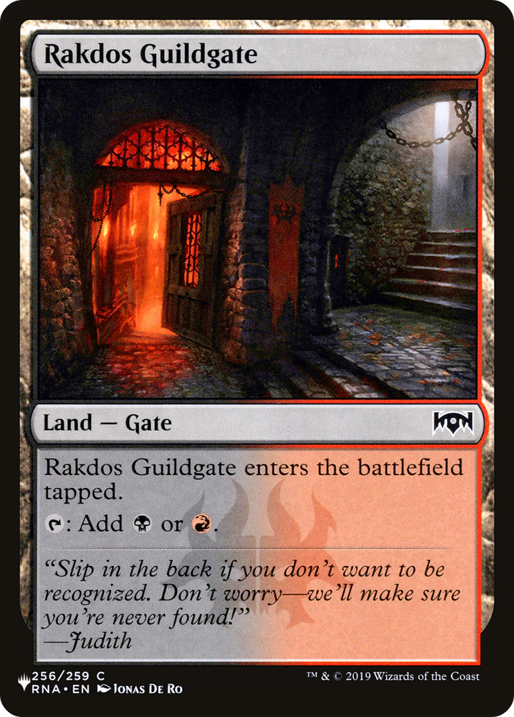 Rakdos Guildgate (256) [The List] | Gamers Paradise