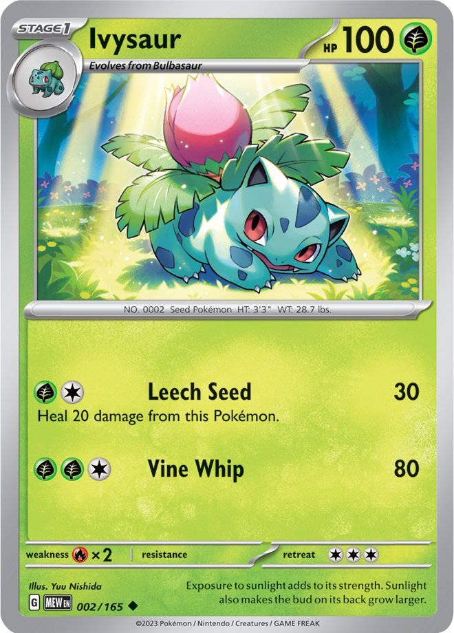 Ivysaur (002/165) [Scarlet & Violet: 151] | Gamers Paradise