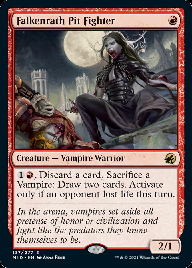 Falkenrath Pit Fighter [Innistrad: Midnight Hunt] | Gamers Paradise