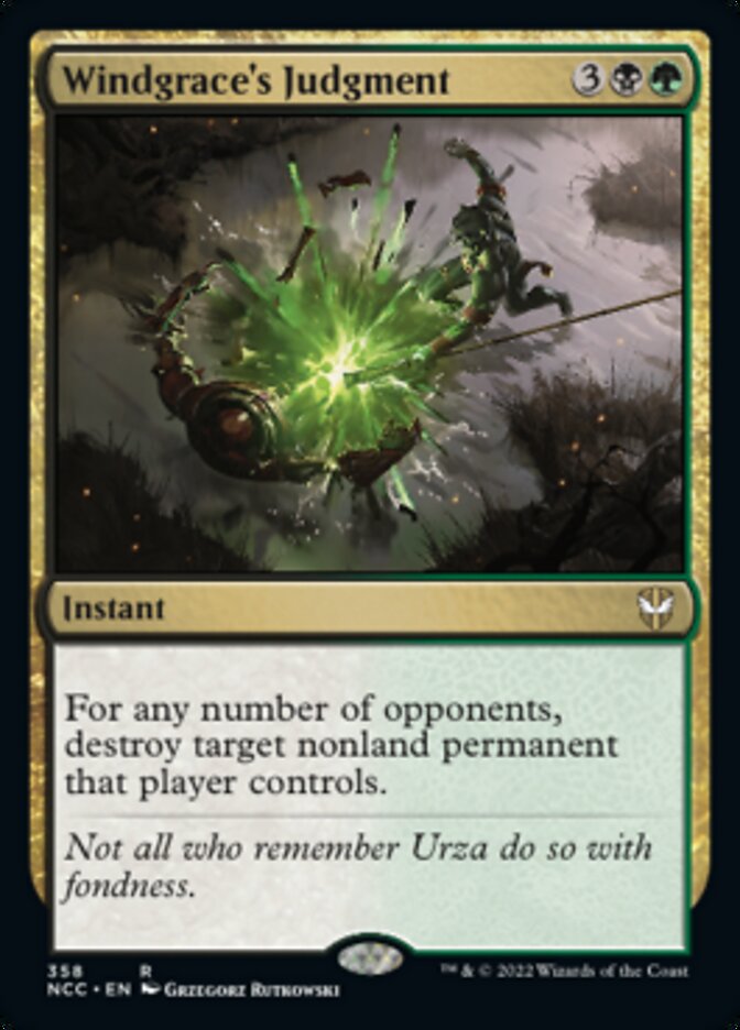 Windgrace's Judgment [Streets of New Capenna Commander] | Gamers Paradise