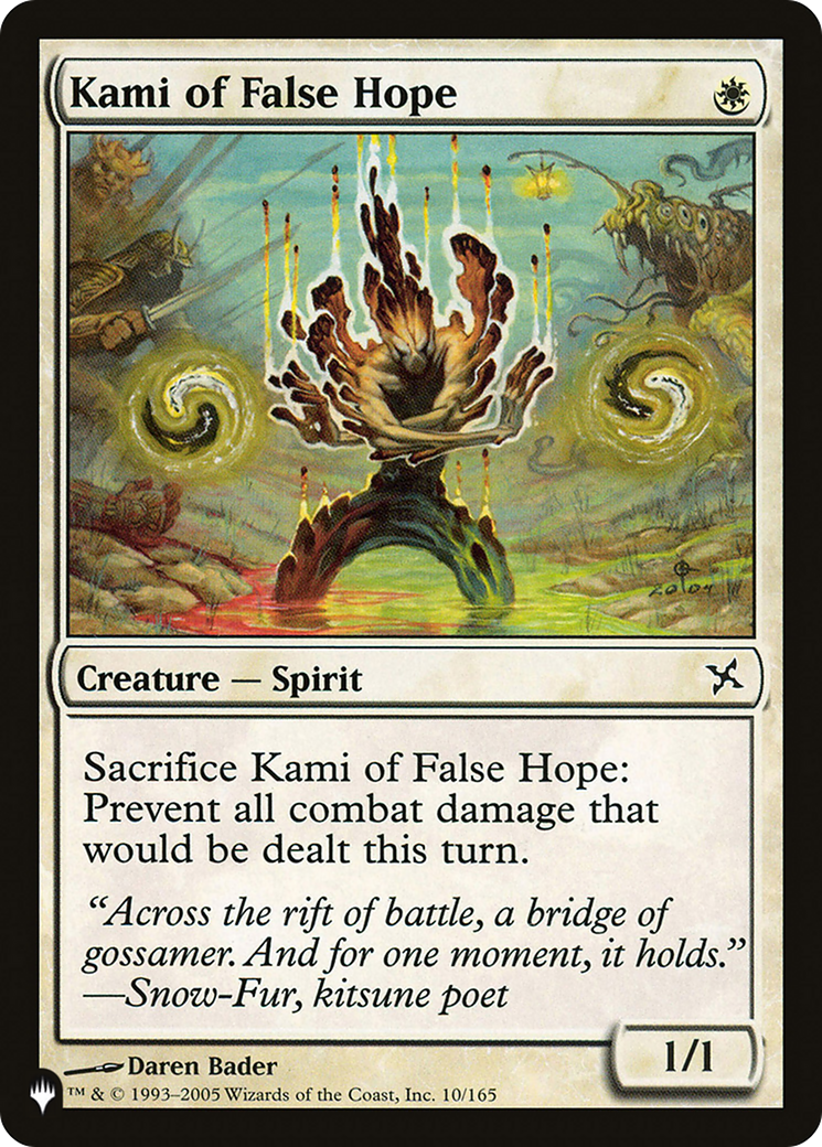 Kami of False Hope [The List Reprints] | Gamers Paradise