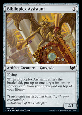 Biblioplex Assistant [Strixhaven: School of Mages] | Gamers Paradise