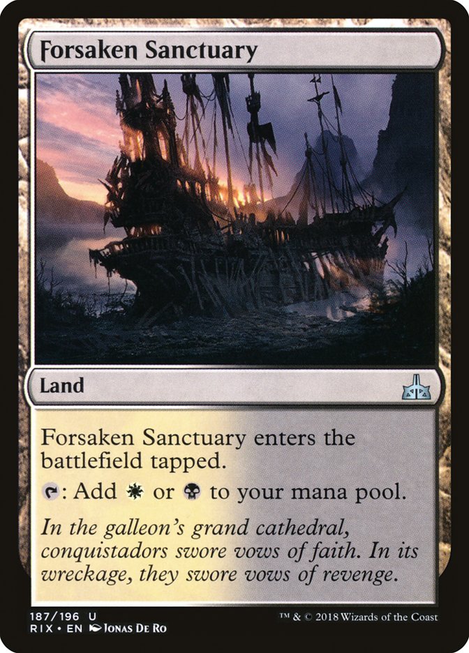 Forsaken Sanctuary [Rivals of Ixalan] | Gamers Paradise