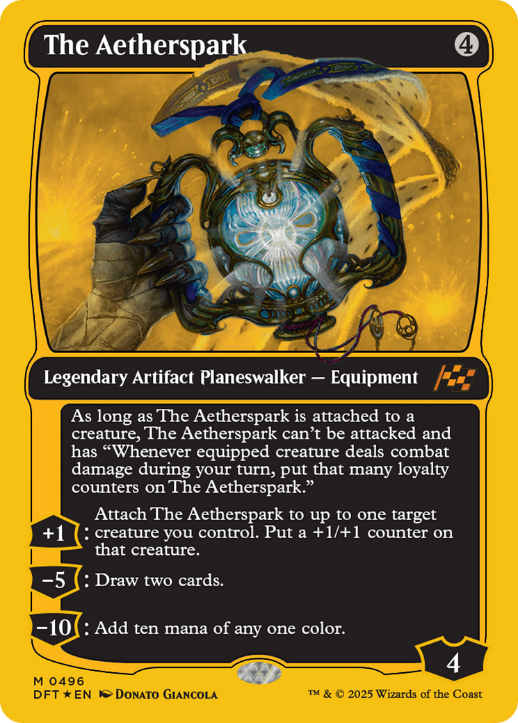 The Aetherspark (First-Place Foil) [Aetherdrift] | Gamers Paradise