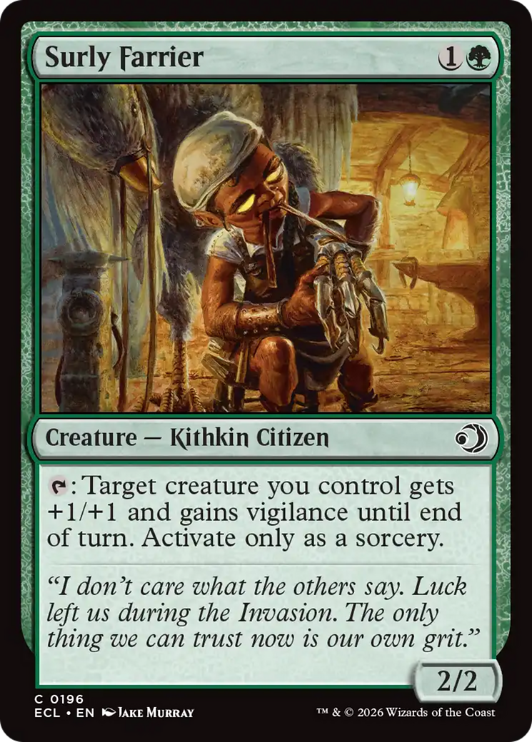 Surly Farrier [Lorwyn Eclipsed] | Gamers Paradise