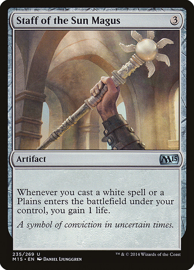 Staff of the Sun Magus [Magic 2015] | Gamers Paradise