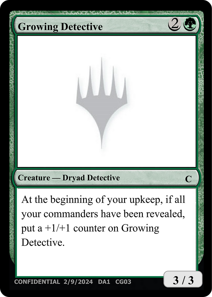 Growing Detective [Unknown Event] | Gamers Paradise