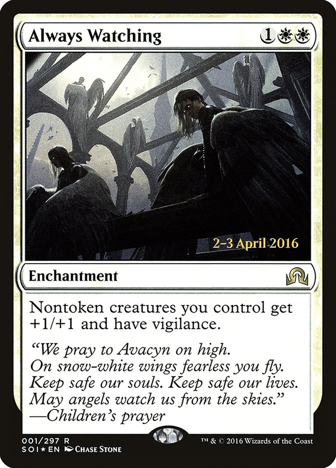 Always Watching [Shadows over Innistrad Prerelease Promos] | Gamers Paradise