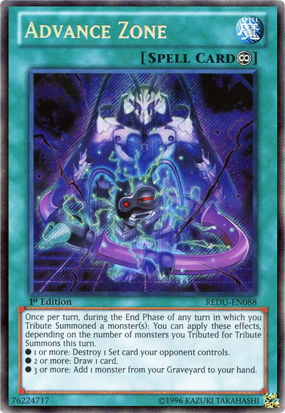 Advance Zone [REDU-EN088] Secret Rare | Gamers Paradise