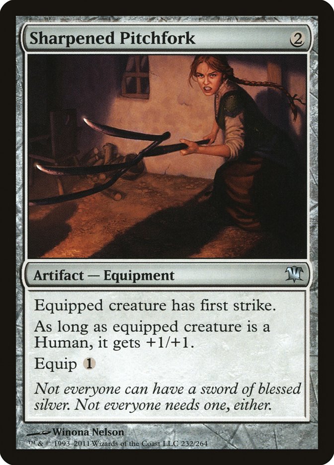 Sharpened Pitchfork [Innistrad] | Gamers Paradise