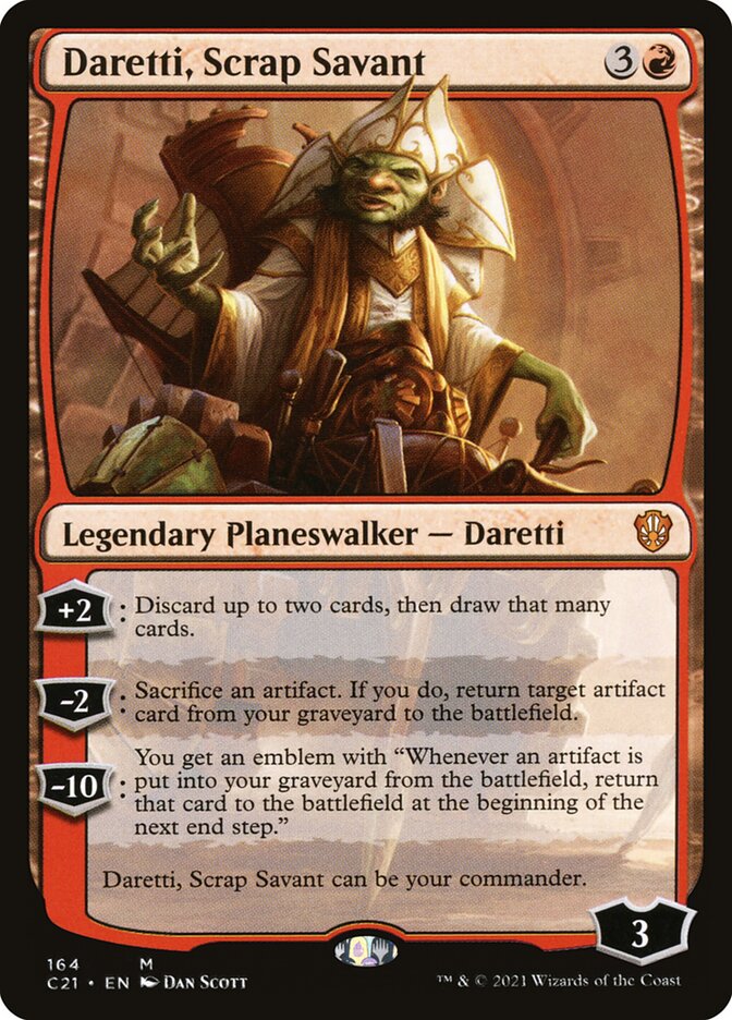 Daretti, Scrap Savant [Commander 2021] | Gamers Paradise