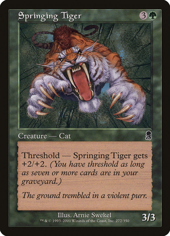 Springing Tiger [Odyssey] | Gamers Paradise