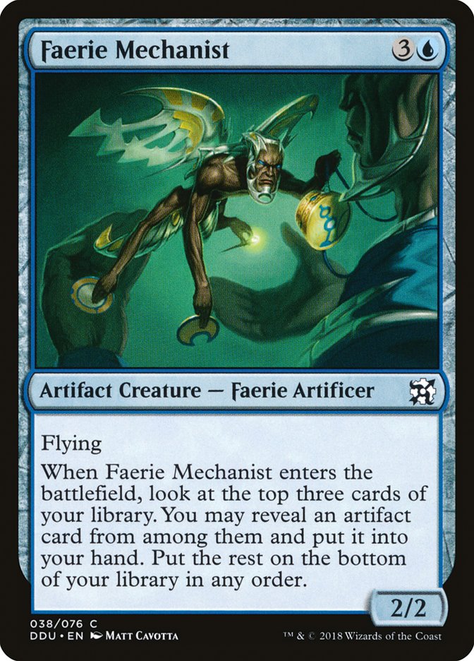 Faerie Mechanist [Duel Decks: Elves vs. Inventors] | Gamers Paradise