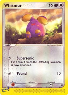 Whismur (019) (Cosmos Holo) [Nintendo: Black Star Promos] | Gamers Paradise