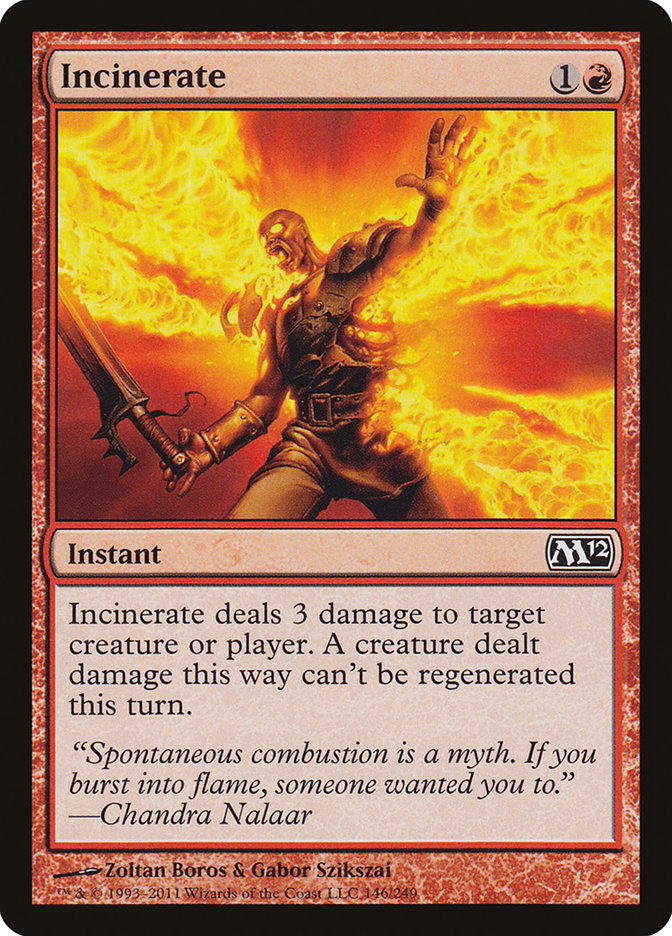 Incinerate [Magic 2012] | Gamers Paradise