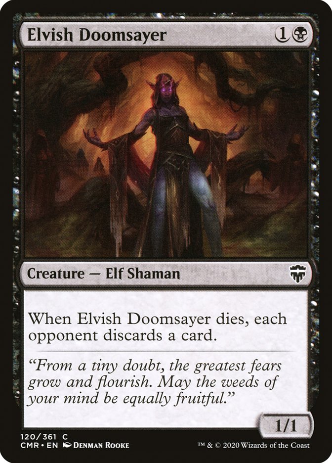 Elvish Doomsayer [Commander Legends] | Gamers Paradise