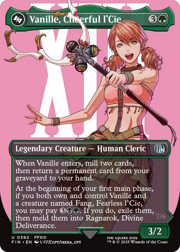 Vanille, Cheerful l'Cie // Ragnarok, Divine Deliverance (Borderless) [FINAL FANTASY] | Gamers Paradise