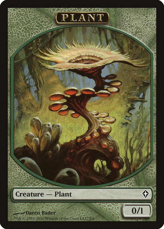 Plant Token [Worldwake Tokens] | Gamers Paradise