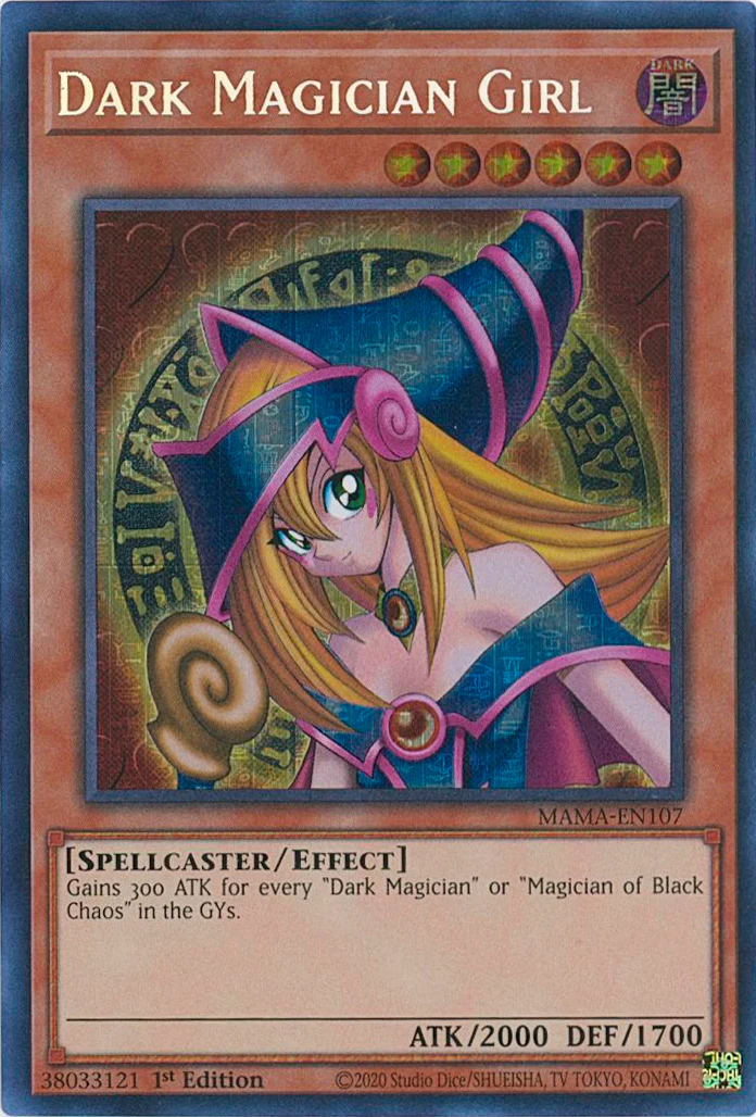 Dark Magician Girl [MAMA-EN107] Ultra Pharaoh's Rare | Gamers Paradise