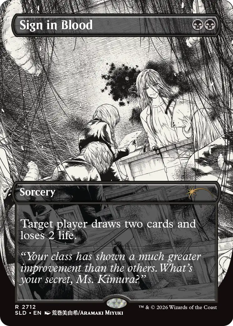 Sign in Blood [Secret Lair Drop Series] | Gamers Paradise