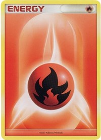 Fire Energy (2007 Unnumbered D P Style) [League & Championship Cards] | Gamers Paradise