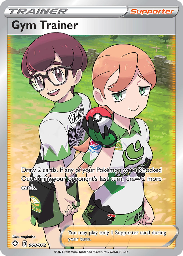 Gym Trainer (068/072) [Sword & Shield: Shining Fates] | Gamers Paradise