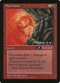 Pyroclasm (Oversized) [Oversize Cards] | Gamers Paradise