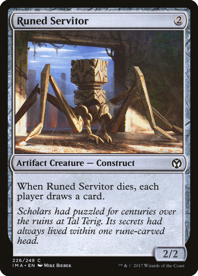 Runed Servitor [Iconic Masters] | Gamers Paradise