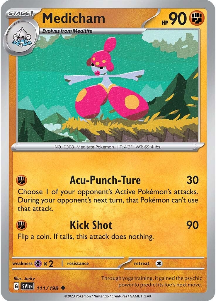 Medicham (111/198) [Scarlet & Violet: Base Set] | Gamers Paradise