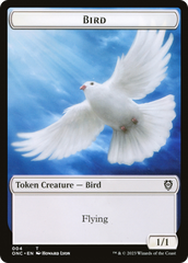 Bird // Cat Double-Sided Token [Phyrexia: All Will Be One Commander Tokens] | Gamers Paradise