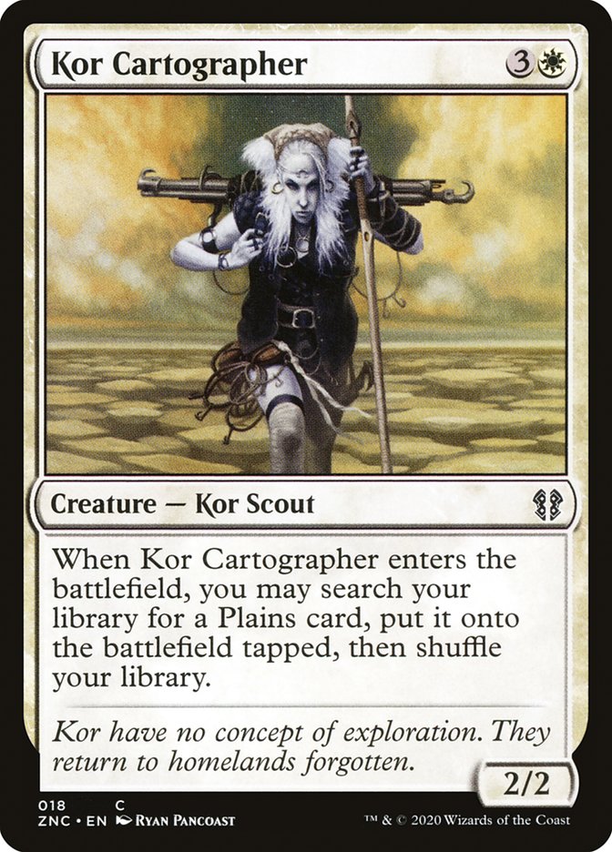 Kor Cartographer [Zendikar Rising Commander] | Gamers Paradise