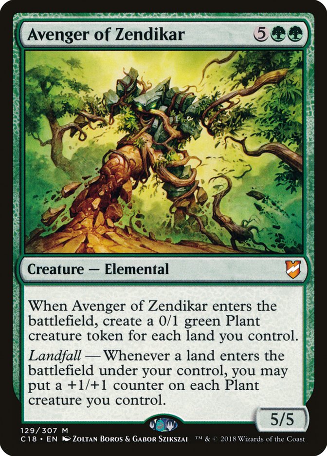 Avenger of Zendikar [Commander 2018] | Gamers Paradise